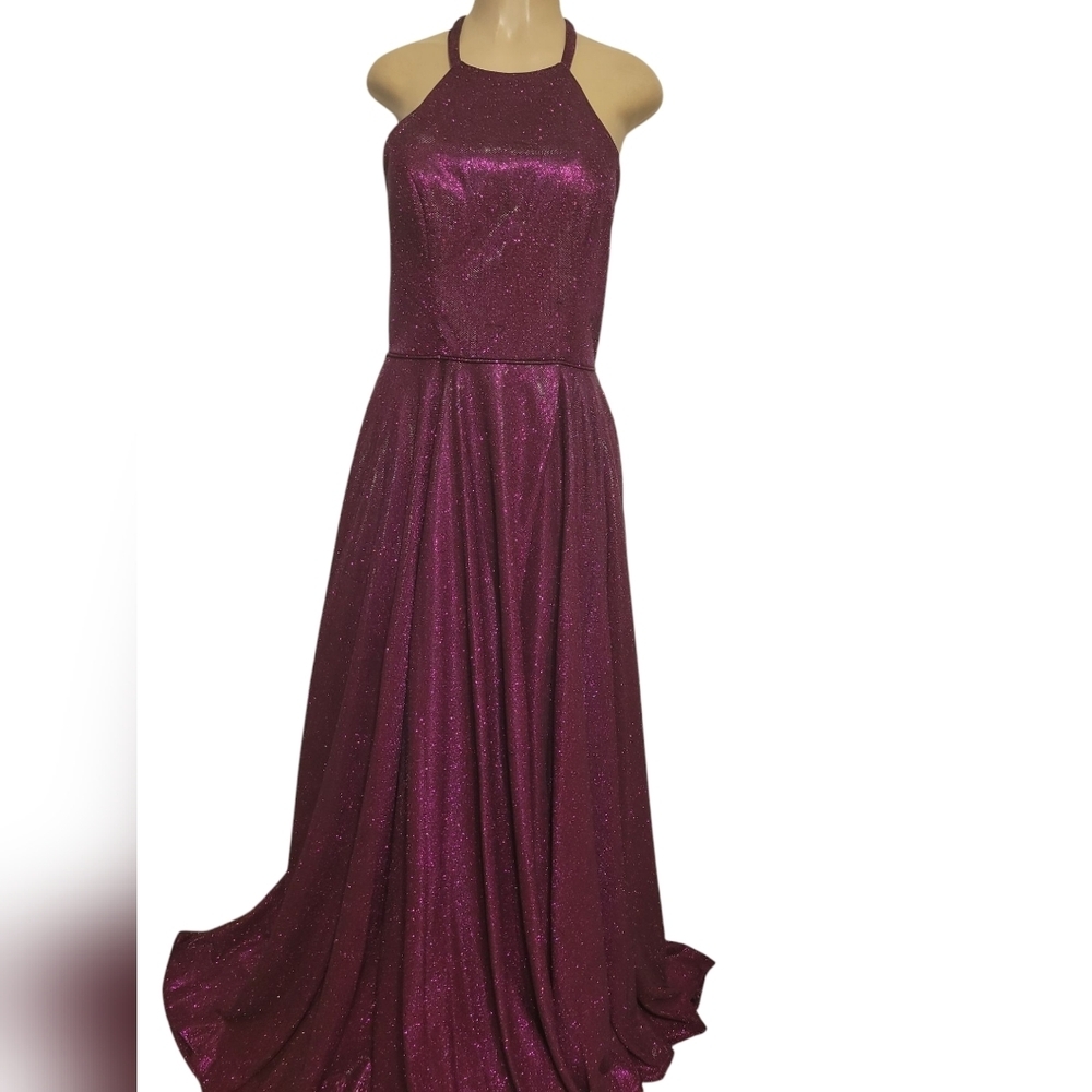 Ava Prasley Purple Evening GownSize 12 Prom Gala Formal Wedding Guest Homecoming